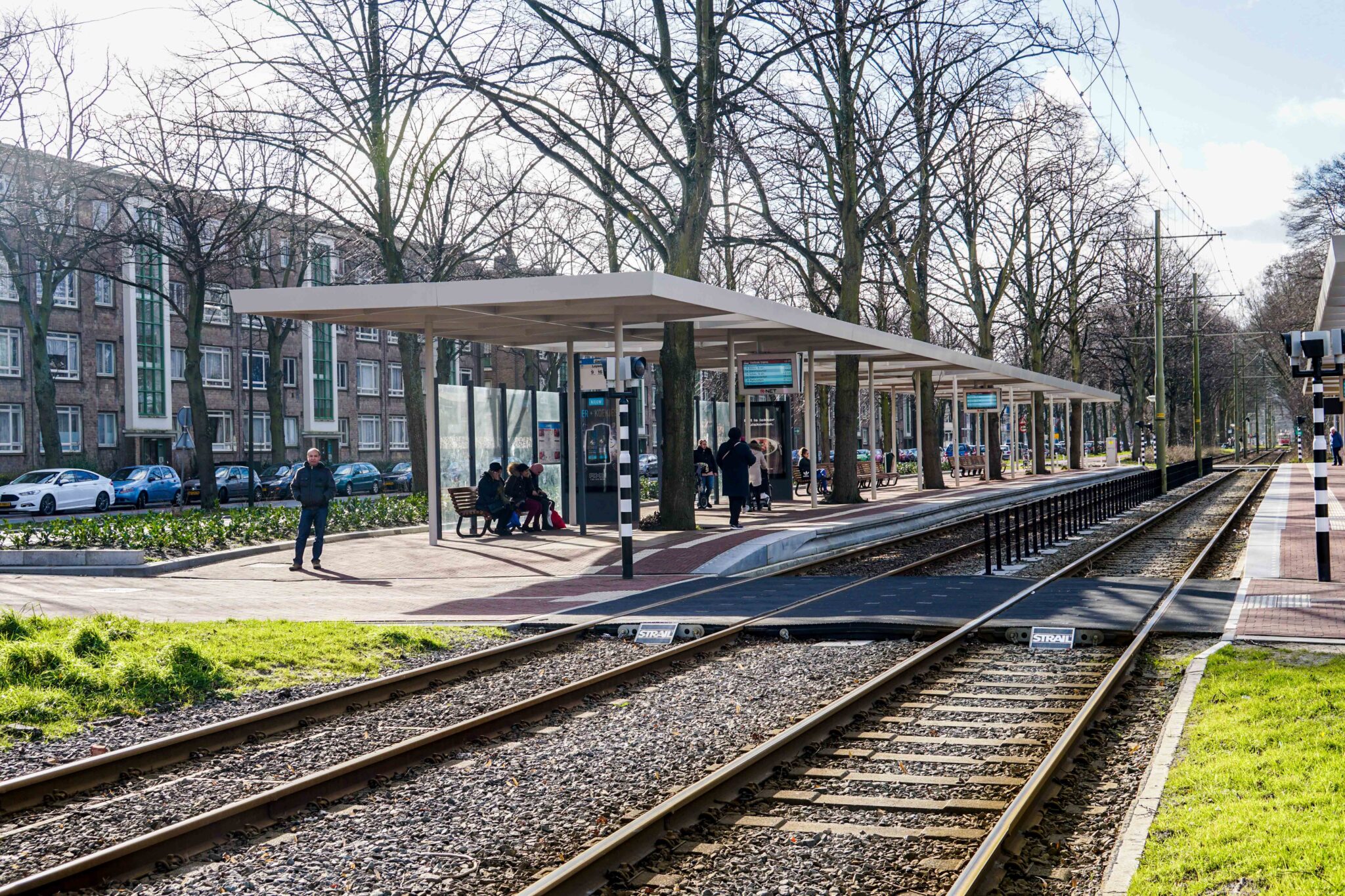 Tram station The Hague